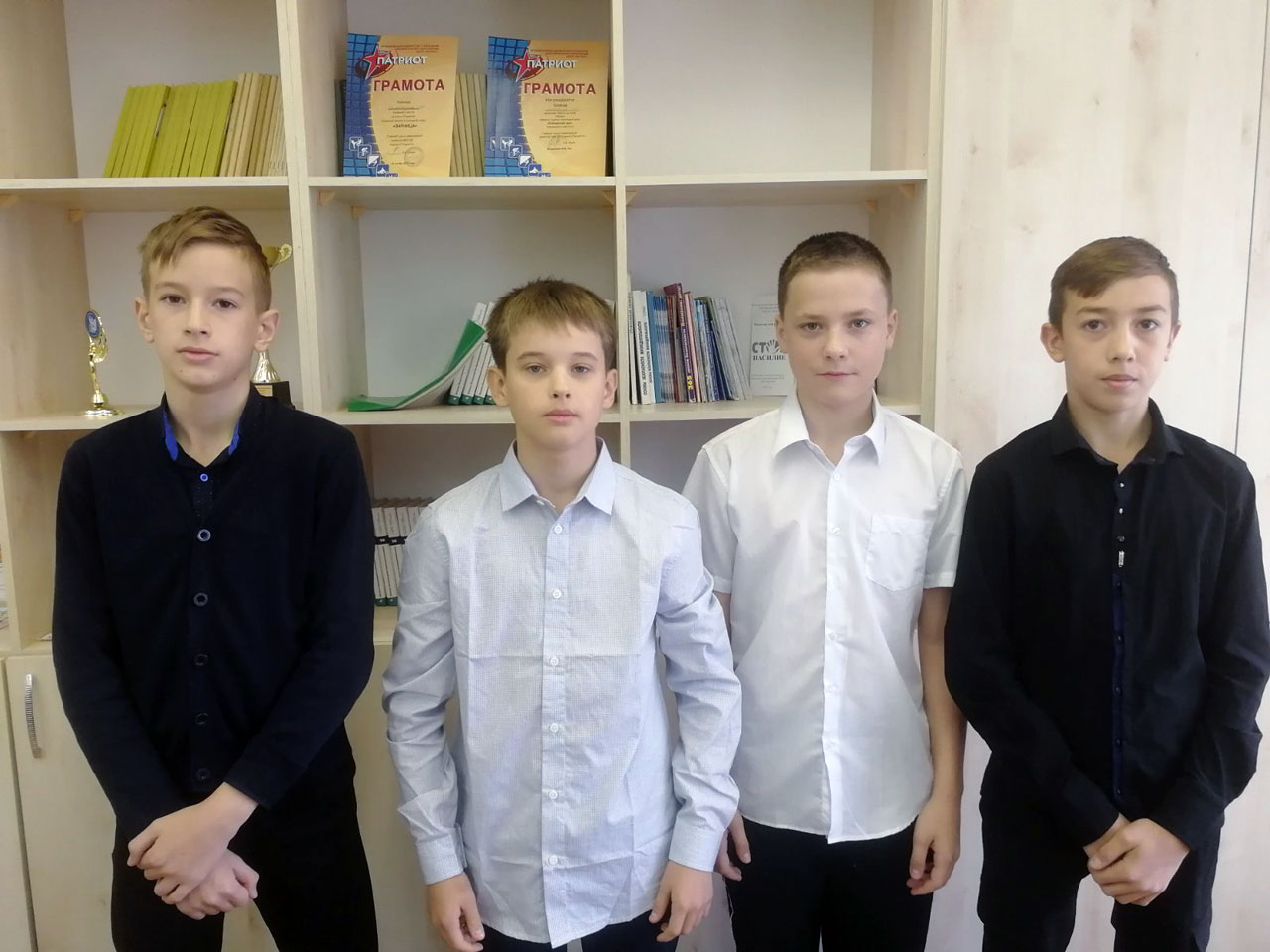 Гимназисты в Школе олимпийского резерва