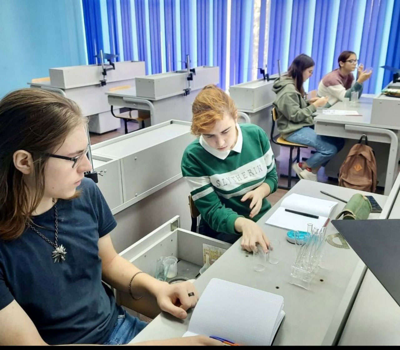 Команда Гимназии - финалисты  «Юниор – профи» (JuniorSkills)