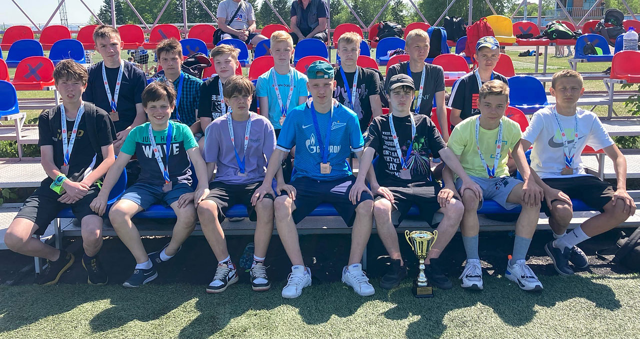 Призеры краевых соревнований «Кожаный мяч»